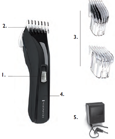 Remington Pro Power Hair Clipper HC5150-Part