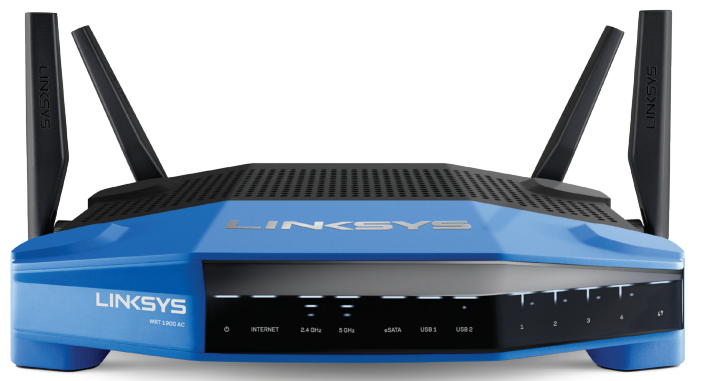 Linksys WRT 1900 AC Dual Band Gigabit Wi-Fi Router-PRODUCT