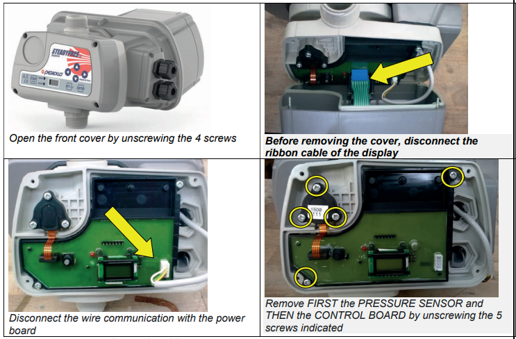 profi pumpe FLOW SWITCH-maintain