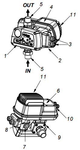 profi pumpe FLOW SWITCH-parts