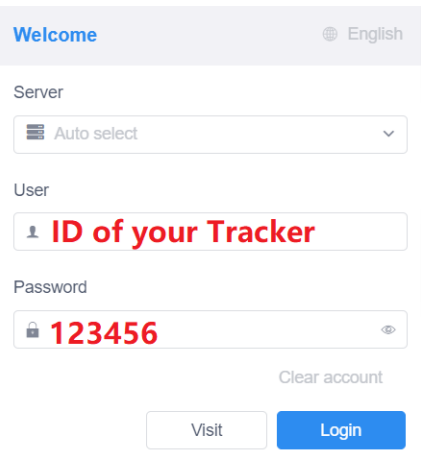 Sino Track GPS Tracker ST-901-WEBSITE Tracking