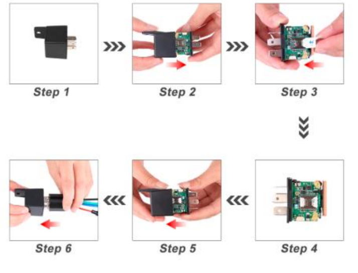 sino track GPS Tracker ST-907-install