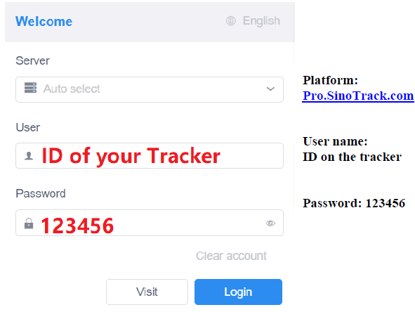 Sino Track GPS Tracker-start-a