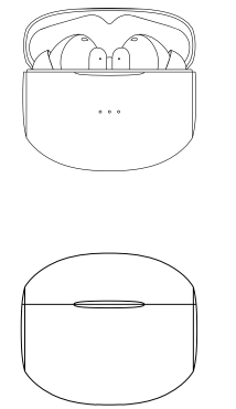 Qro Classics Wireless Earbuds-Powering
