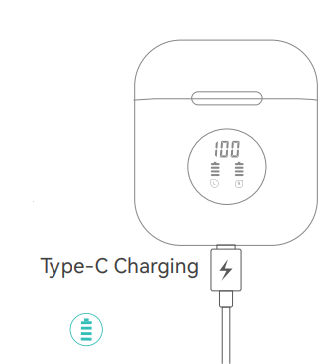 Occiam C16 Earbuds-Charging Case