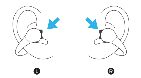 Soundpeats PearlClip Pro Earbuds-RIGHT AND LEFT CHANNEL
