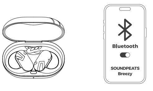 Soundpeats Breezy Wireless Earbuds-use