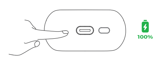 soundpeats Air5 Lite Wireless Earbuds-CHARGING-A
