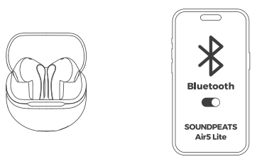 soundpeats Air5 Lite Wireless Earbuds-USE