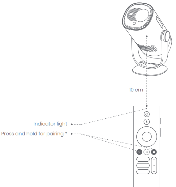 Dangbei Freedo Portable Projector-START-C
