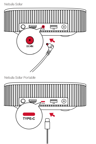 Nebula Solar Portable Projector-START-D