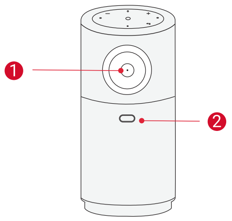 Nebula Capsule Air Projector-Front View