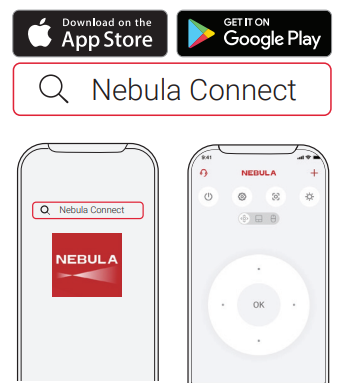 Nebula Capsule Air Projector-Nebula Connect App
