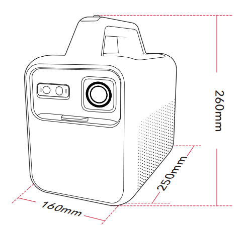 Nebula Mars 3 Projector-PRODUCT-G