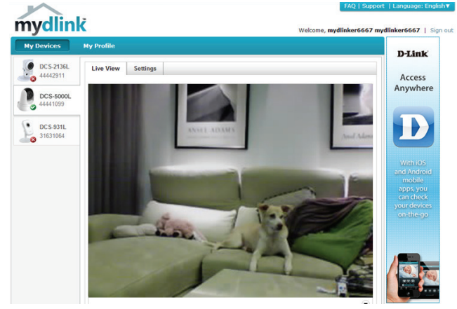 d-link DCS-5000L Wi-Fi Pan & Tilt Camera-install-d