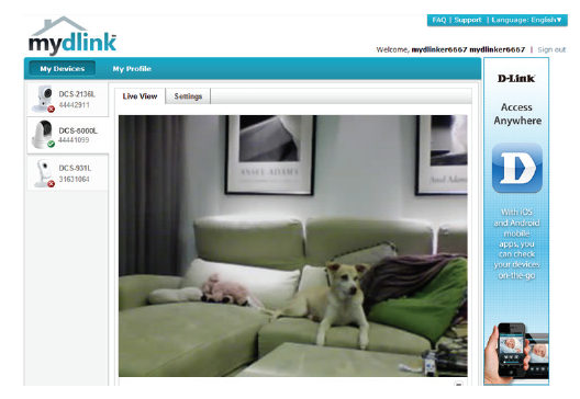 d-link DCS-5000L Wi-Fi Pan & Tilt Camera-install-k