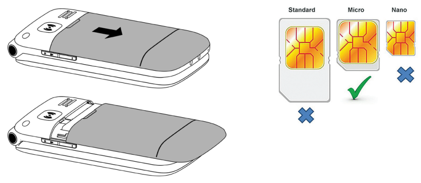 Ttfone TT950 Mobile Phone-Install the SIM card and battery