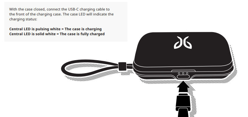 Jaybird Vista 2 Earbuds-CASE