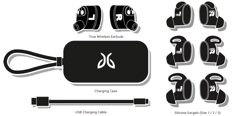 Jaybird Vista 2 Earbuds-IN THE BOX