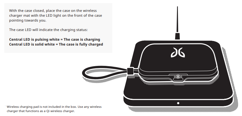 Jaybird Vista 2 Earbuds-WIRELESS CHARGING