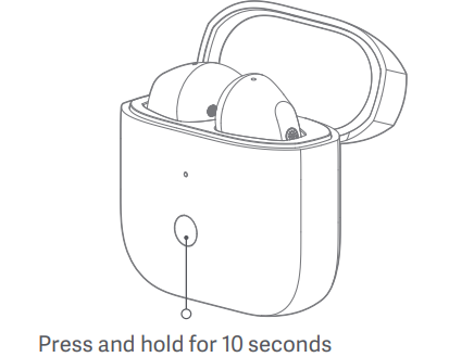 Redmi Buds 3 Earbuds-Reset Earbuds