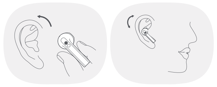 Redmi Buds 3 Earbuds-Wearing