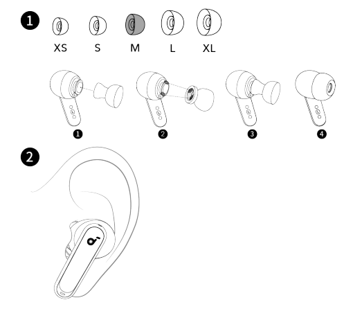 Soundcore P40i Earbuds-PRODUCT-B