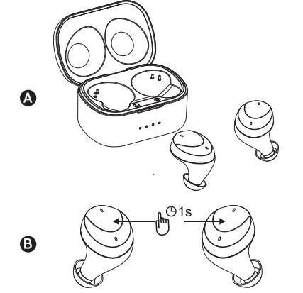 geekee G650 Wireless Earbuds-CONNECT