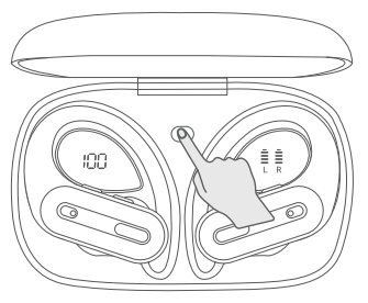 OFNEX X19 Wireless Earbuds-How to reset