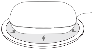 OFNEX X19 Wireless Earbuds-Wireless Charging