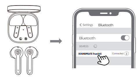 soundpeats True Air2 Wireless Earbuds-product-a