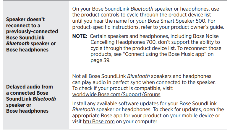 bose Smart Speaker 500-trouble-f