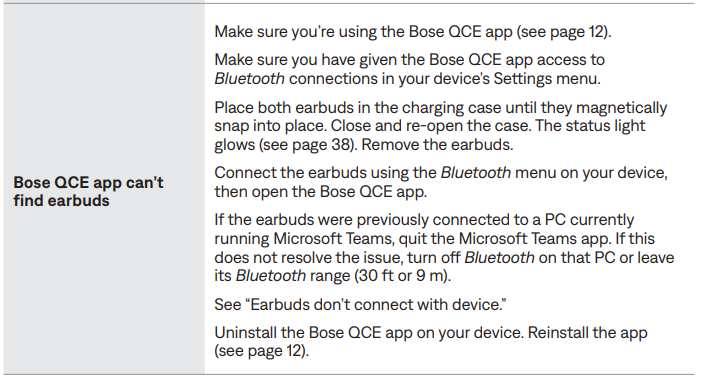Bose QuietComfort Earbuds-trouble-b