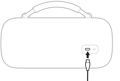 Bose SoundLink Max Portable Speaker-CHARGE THE SPEAKER