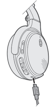 Bose On-Ear Wireless Headphones-Connect the USB cable