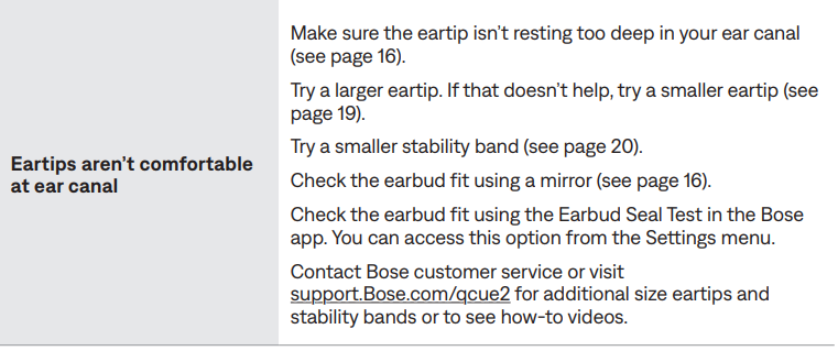 bose Quiet Comfort Ultra Earbuds (2 GEN)-trouble-d