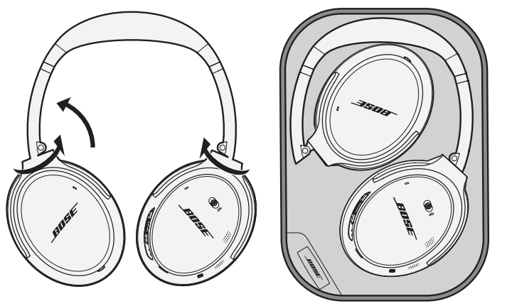 Bose QuietComfort 35 Wireless Headphones-Storing your headphones