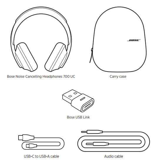 Bose Headphones 700 UC-CONTENTS