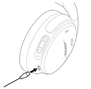 Bose QuietComfort 45 Headphones-CHARGE THE HEADPHONES
