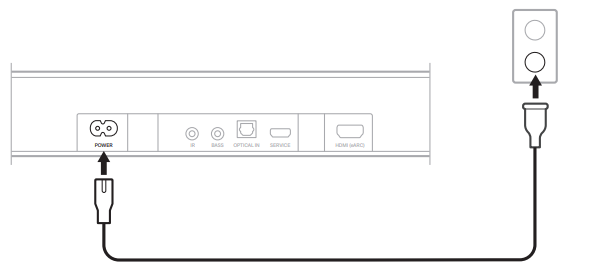 Bose Soundbar 550-Set Up the Soundbar