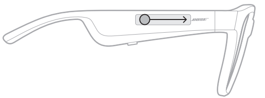 Bose Frames Bluetooth Audio Sunglasses-control-b