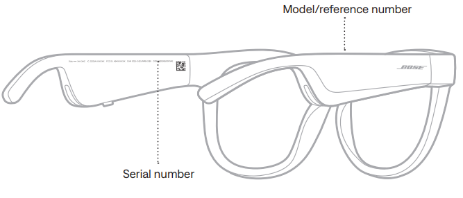 Bose Frames Tenor Audio Sunglasses-care-a
