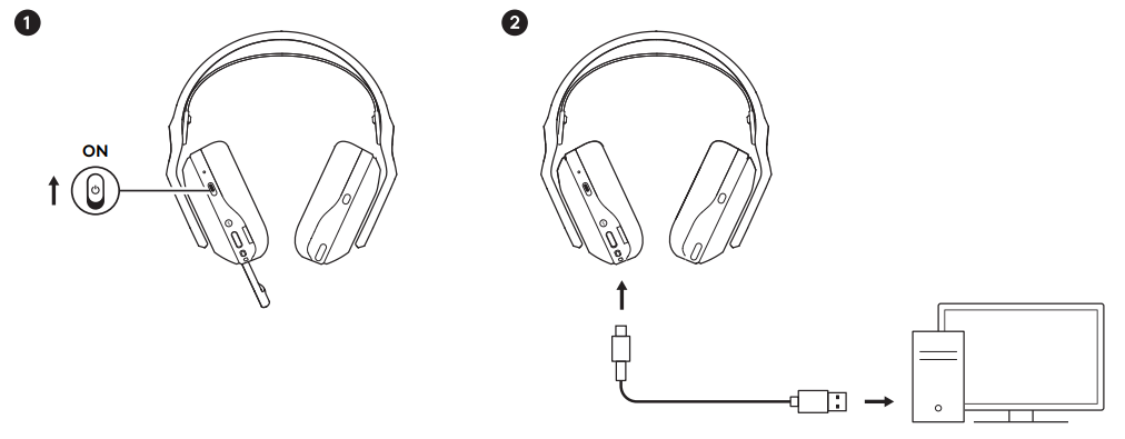 Logitech G ASTRO A20 X Wireless Gaming Headset-product-f