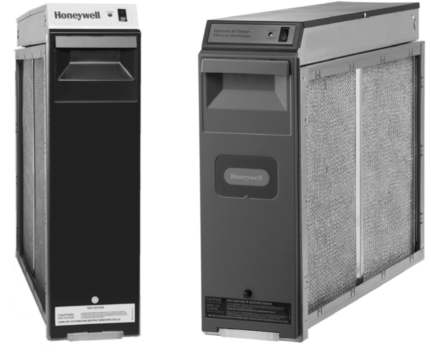 Honeywell F50F and F300E Electronic Air Cleaners-product