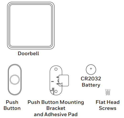 Honeywell Plug-In Wireless Doorbell-In the box