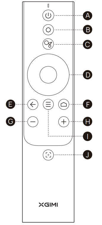 XGIMI Horizon Ultra Home Projector-Remote control
