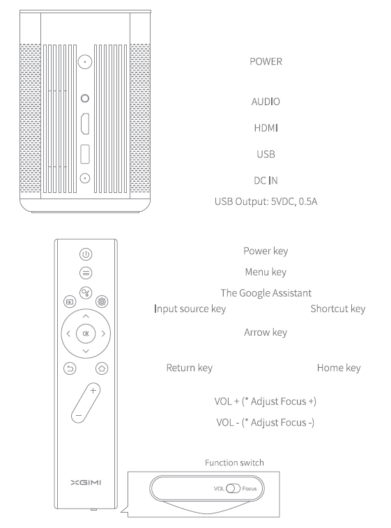 XGIMI MoGo Pro+ Portable Projector-product-a
