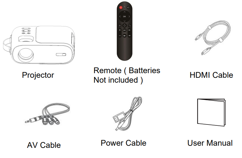horlat Home Theater Projector-product-a