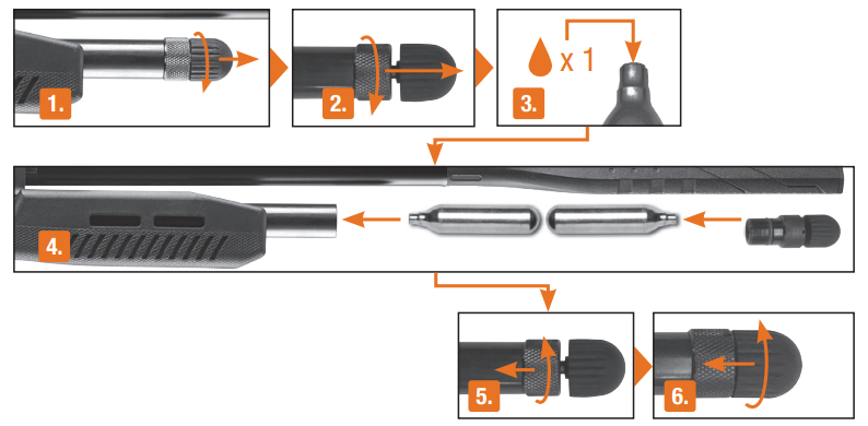 Umarex Fusion 2 Pellet Bolt Action Air Rifle 700FPS-install