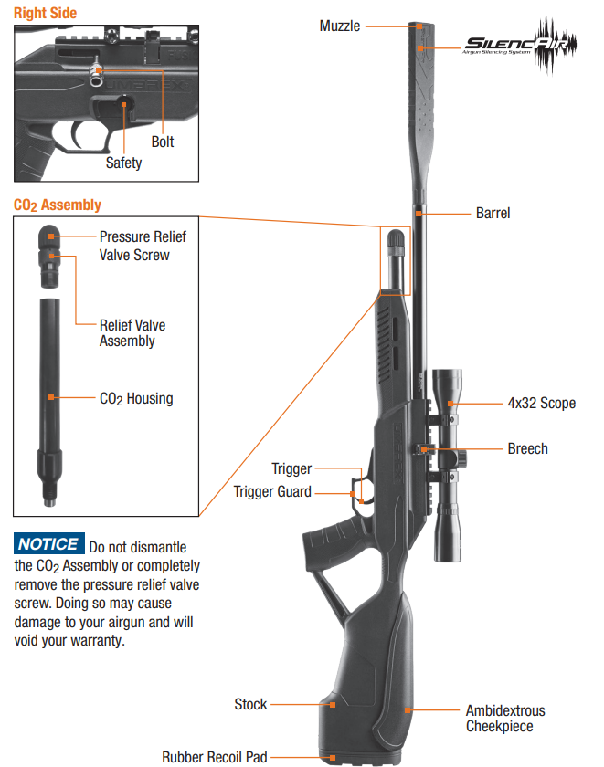 Umarex Fusion 2 Pellet Bolt Action Air Rifle 700FPS-product-a